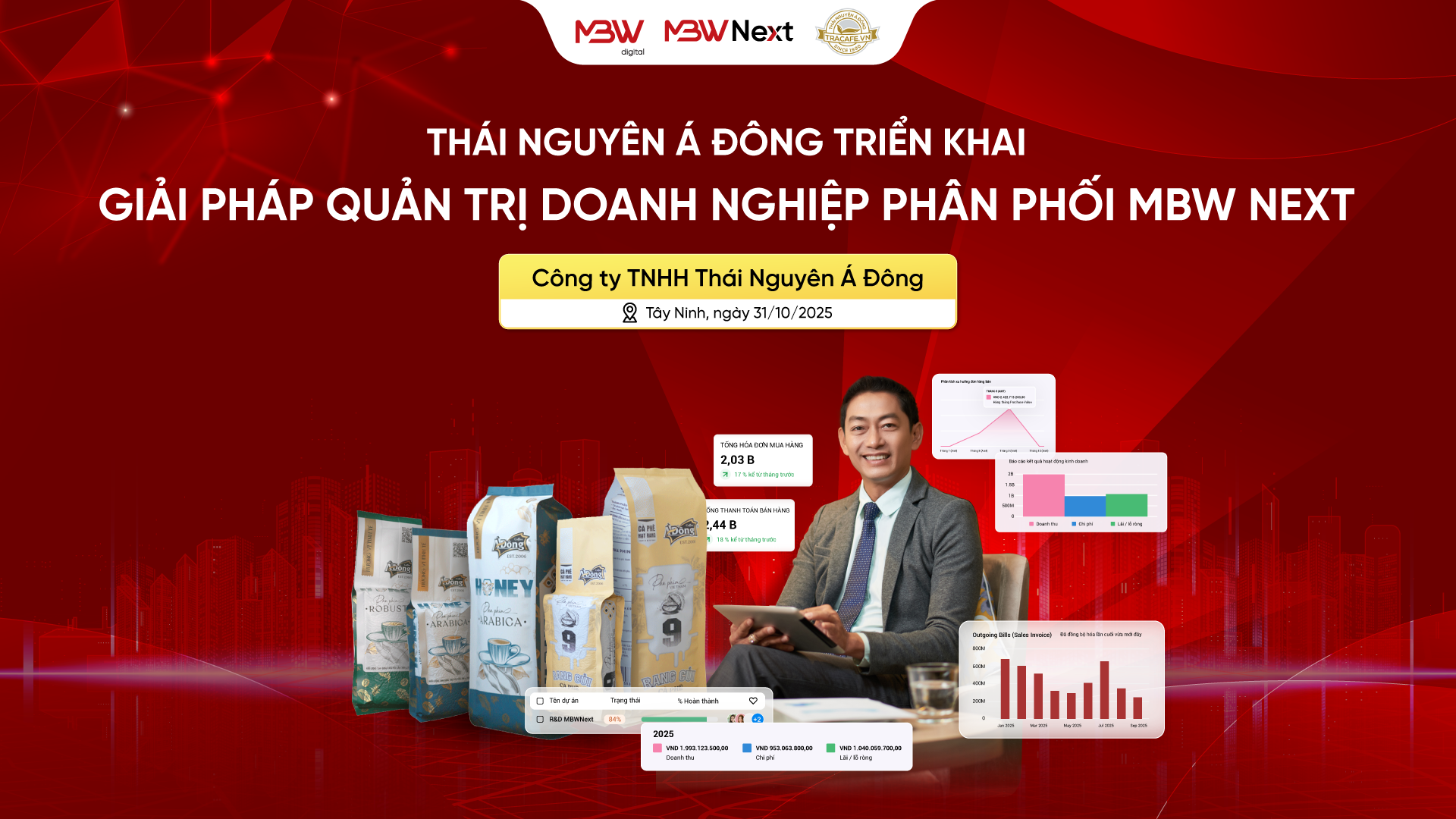 Dự án triển khai MBW Next cho Công ty TNHH Thái Nguyên Á Đông