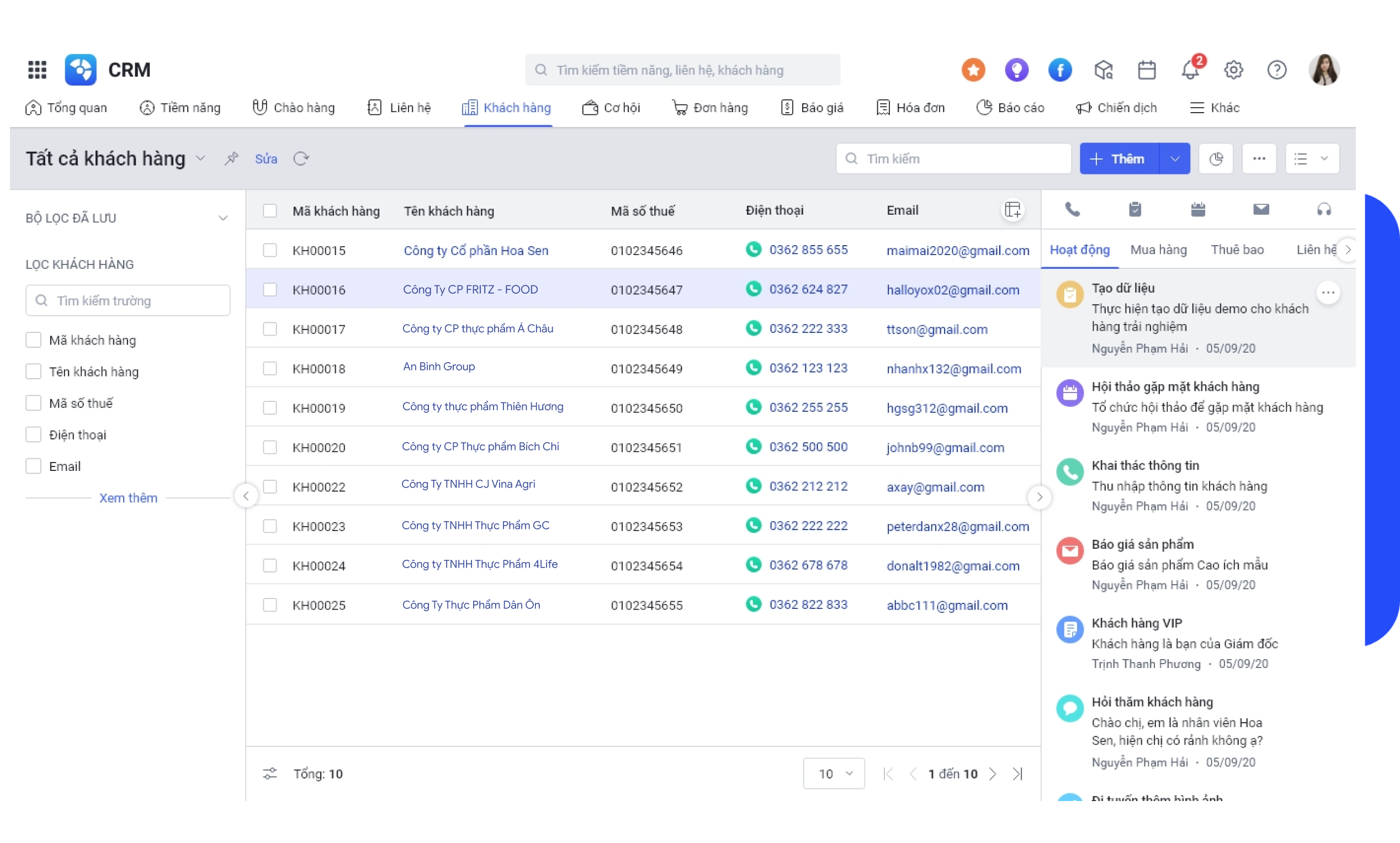 Quản lý khách hàng và CRM: Xây dựng dữ liệu khách hàng tập trung