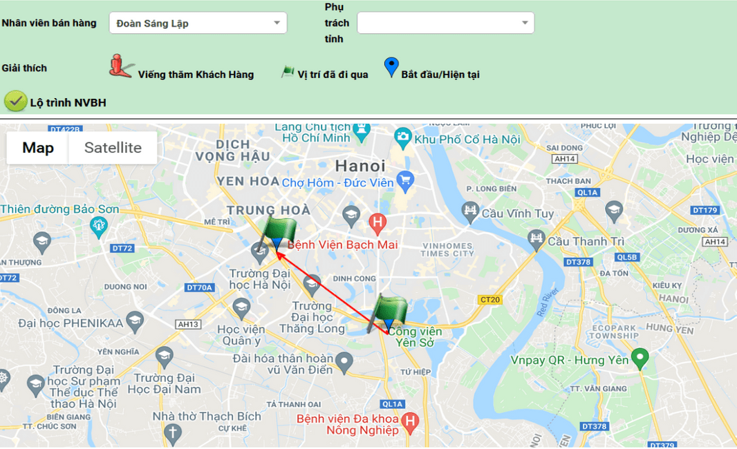 GESO quản lý đội ngũ bán hàng