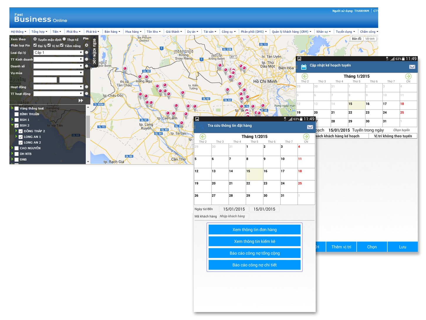 Fast DMS Online – DMS trên nền tảng FAST ERP