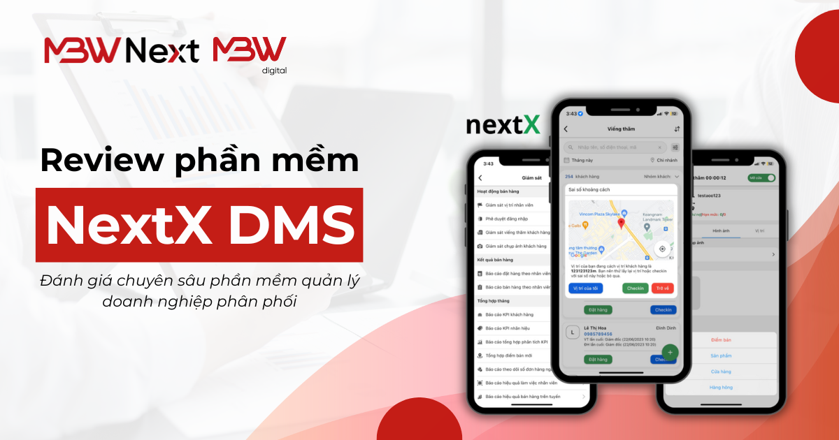 NextX DMS có tốt không? Review chi tiết phần mềm NextX DMS