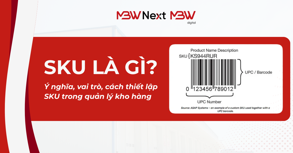 SKU là gì? Ý nghĩa, vai trò, cách thiết lập SKU trong quản lý kho hàng
