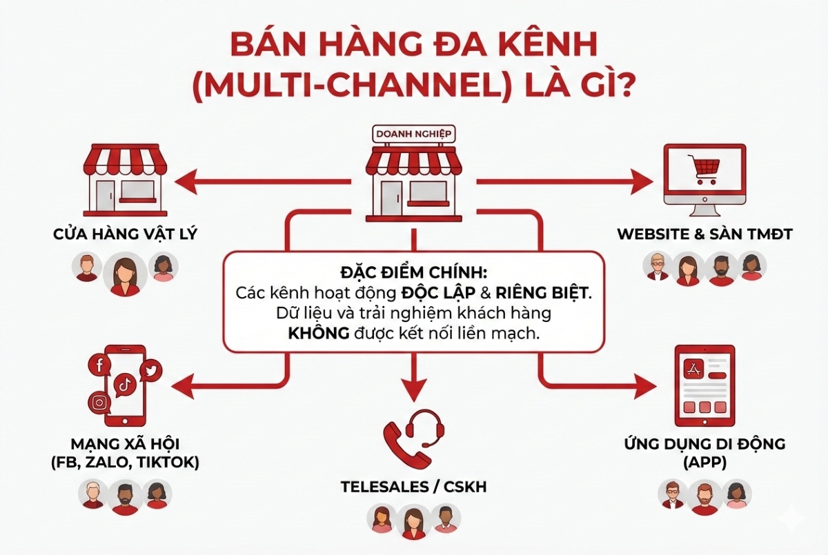 Bán hàng đa kênh (Multi-channel) là gì?
