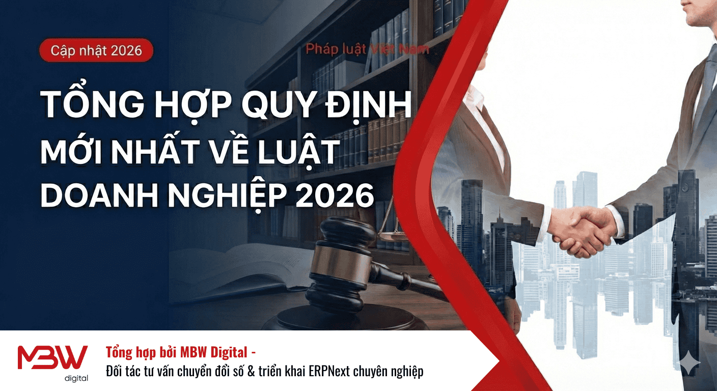 Tổng hợp quy định mới nhất về luật doanh nghiệp 2026