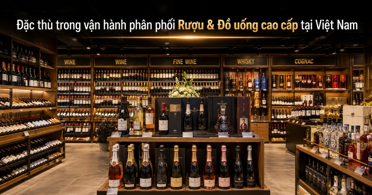 Bức tranh toàn cảnh: Ngành phân phối Rượu & Đồ uống cao cấp tại Việt Nam