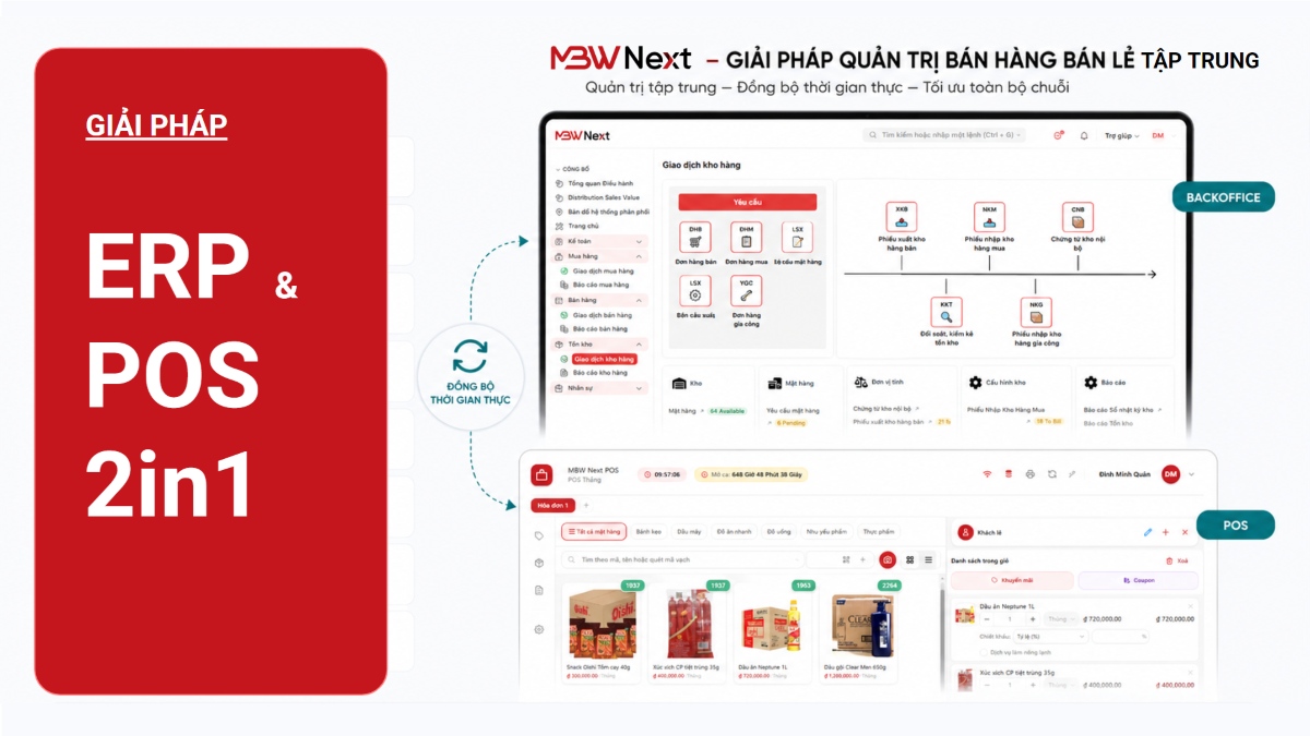 Giải pháp vận hành luồng tiền toàn diện, tối ưu với MBW Next
