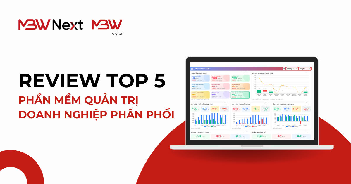 Review TOP 5 phần mềm quản trị doanh nghiệp phân phối