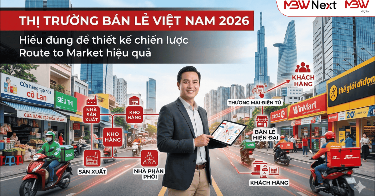 Thị trường bán lẻ Việt Nam 2026 - chiến lược Route to market