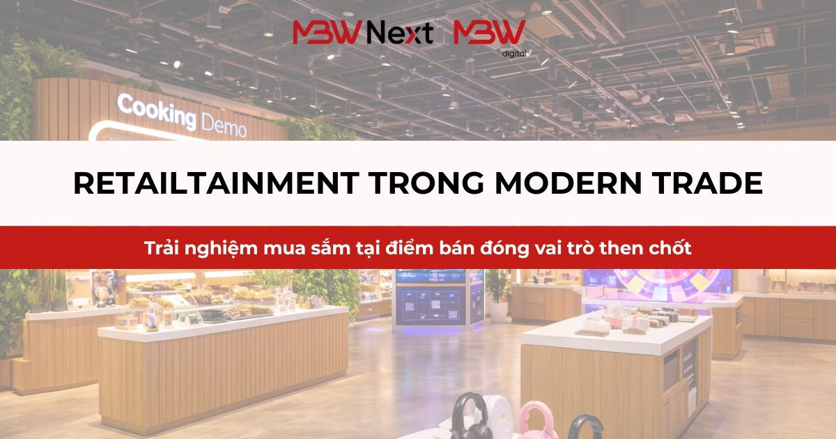 Retailtainment trong Modern Trade: Trải nghiệm mua sắm tại điểm bán đóng vai trò then chốt