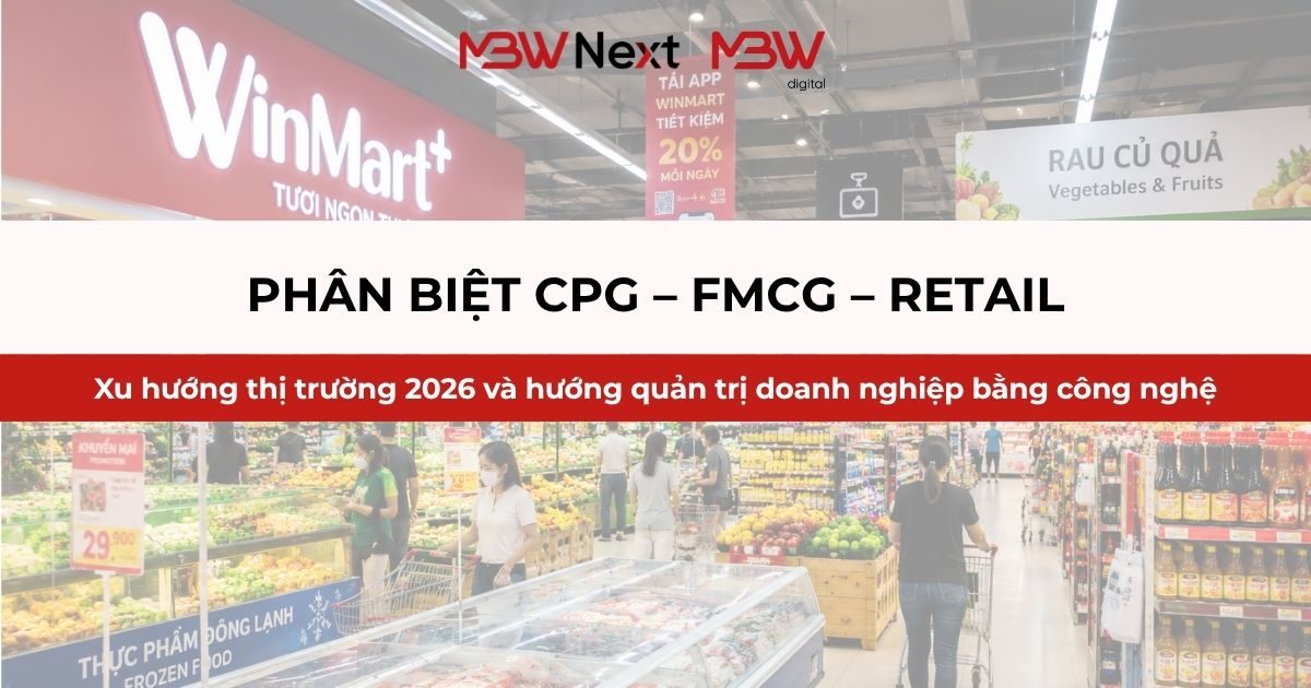 Phân biệt CPG – FMCG – Retail