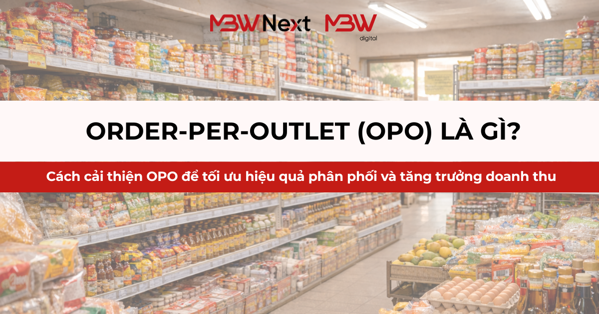 Order-per-Outlet (OPO) là gì? Cách cải thiện OPO để tối ưu hiệu quả phân phối và tăng trưởng doanh thu