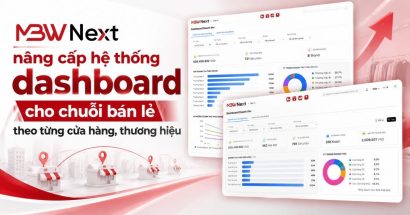 MBW Next nâng cấp hệ thống dashboard cho chuỗi bán lẻ theo từng cửa hàng, thương hiệu