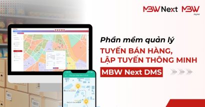Phần mềm quản lý tuyến bán hàng MBW Next