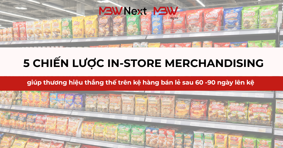 5 chiến lược In-Store Merchandising giúp thương hiệu thắng thế trên kệ hàng bán lẻ