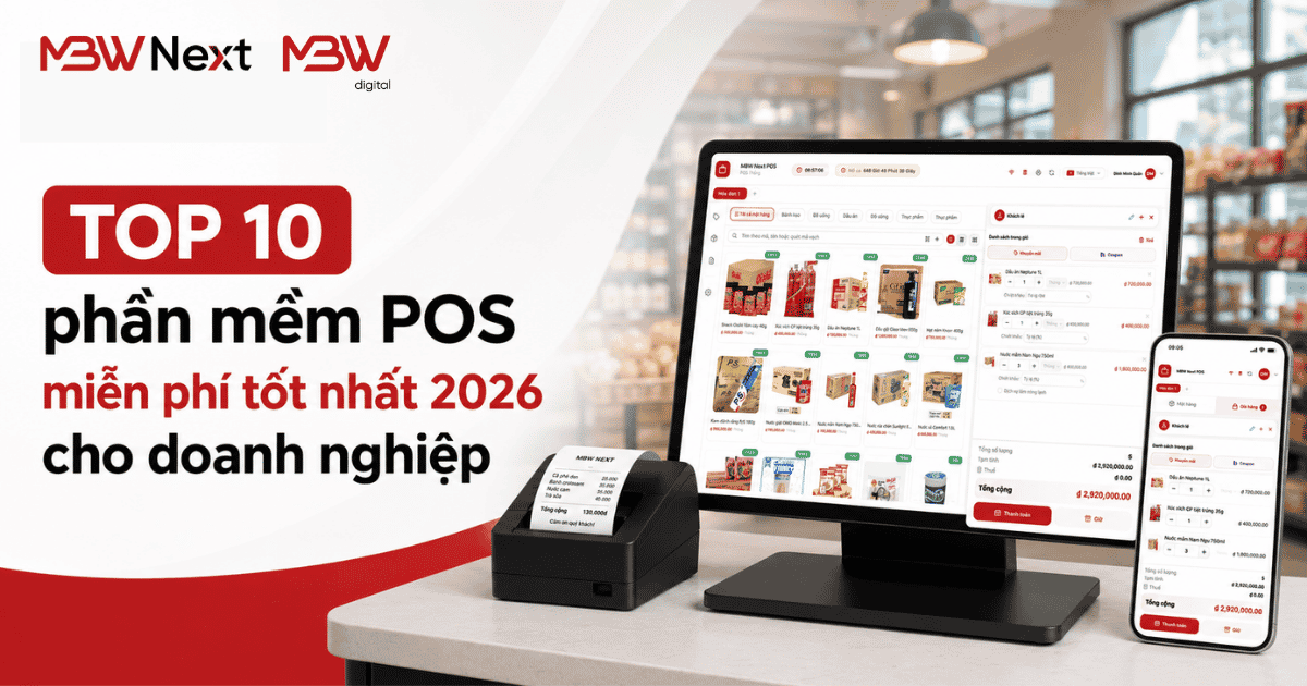 Review top 10 phần mềm POS miễn phí cho doanh nghiệp